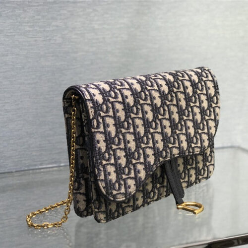 High Quality Luxury Dior Saddle Pouch Bag alternate view