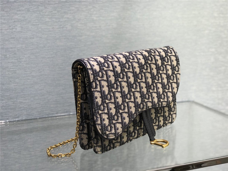 High Quality Luxury Dior Saddle Pouch Bag product detail