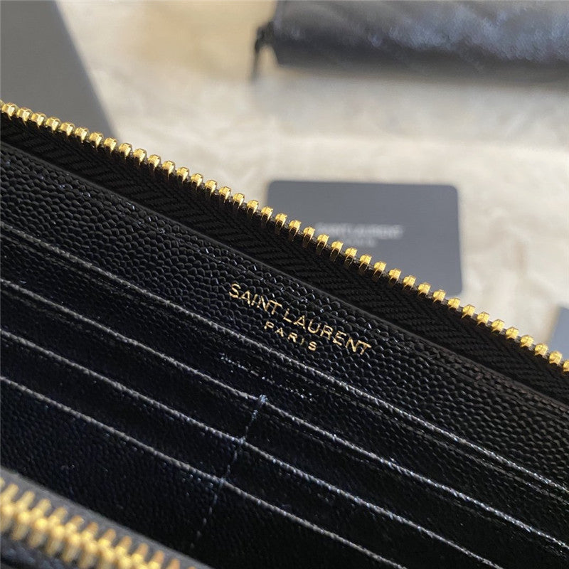 High Quality Luxury YSL Caviar Wallet product detail