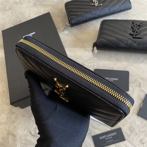 High Quality Luxury YSL Caviar Wallet product detail