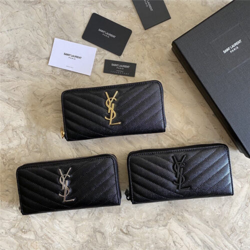High Quality Luxury YSL Caviar Wallet