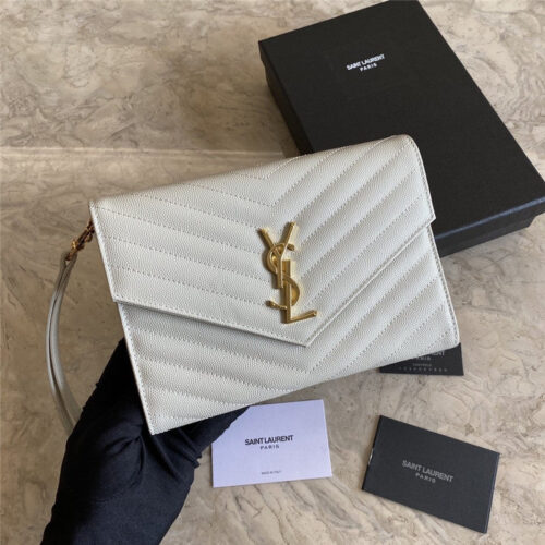 High Quality Luxury YSL Clutch Caviar Bags – Style 48758