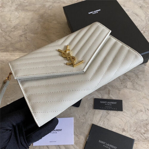 High Quality Luxury YSL Clutch Caviar Bags – Style 48758 product detail