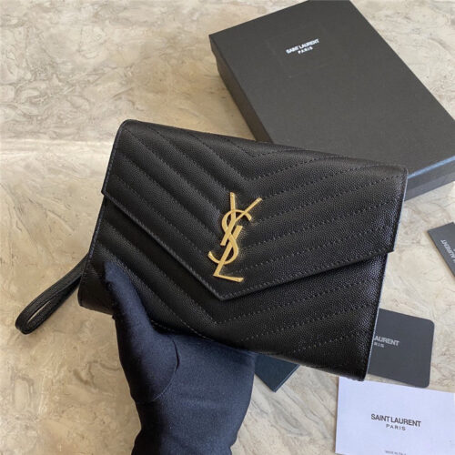 High Quality Luxury YSL Clutch Caviar Bags product detail
