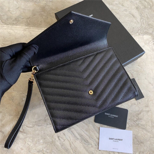 High Quality Luxury YSL Clutch Caviar Bags product detail