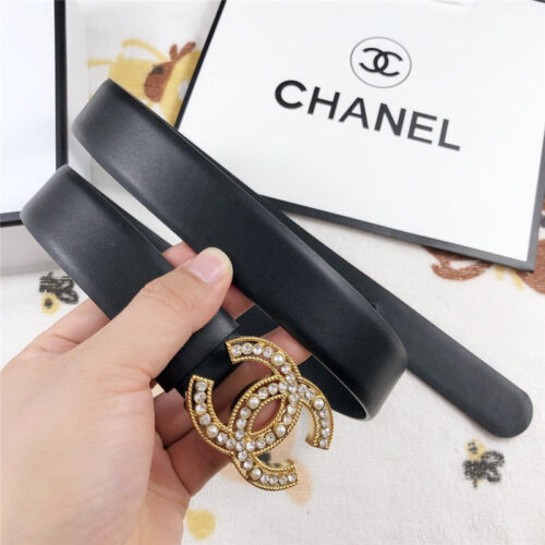 High Quality Luxury Chanel Leather Belt Buckle 30Mm product detail