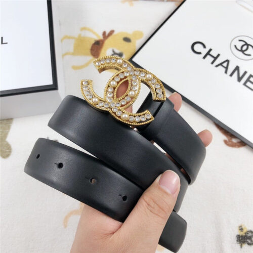 High Quality Luxury Chanel Leather Belt Buckle 30Mm product detail