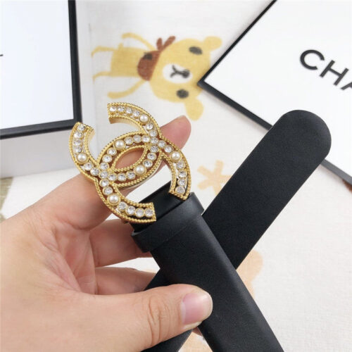 High Quality Luxury Chanel Leather Belt Buckle 30Mm product detail