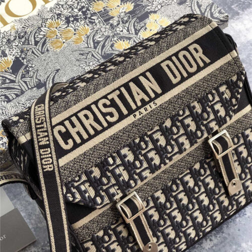 High Quality Luxury Dior Diorcamp Messenger Bag Blue product detail