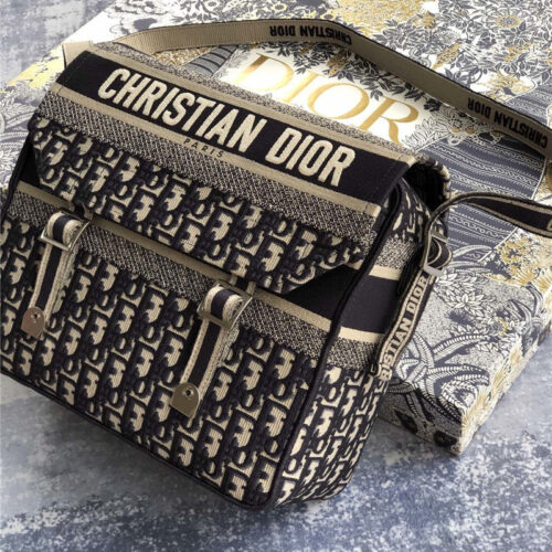 High Quality Luxury Dior Diorcamp Messenger Bag Blue product detail