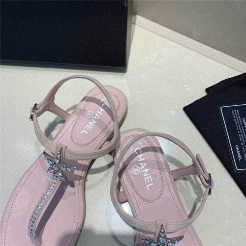High Quality Luxury Chanel Rhinestone Dad Sandals – Style 25222 alternate view