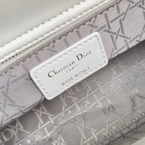 High Quality Luxury Lady Dior Letter Bag White product detail