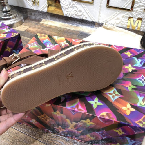 High Quality Luxury LV Platform Sandals – Style 84547 product detail