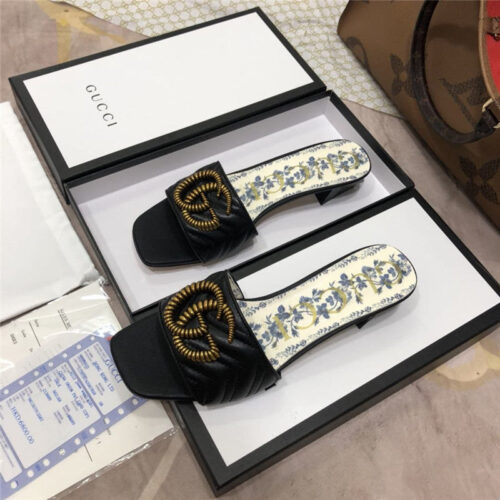 High Quality Luxury Gucci Flip Flops Women