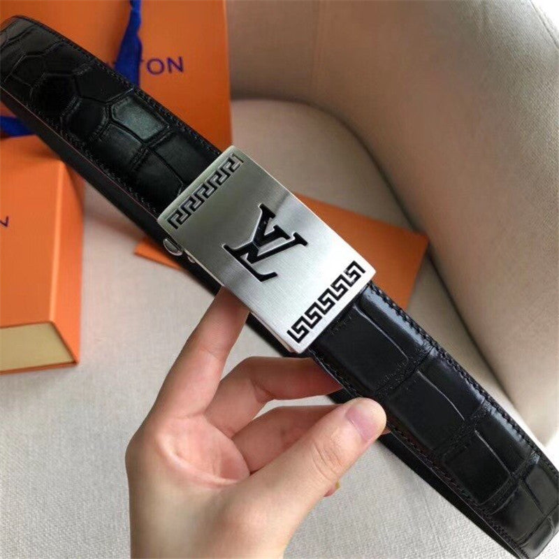 High Quality Luxury LV Mens Automatic Belt product detail