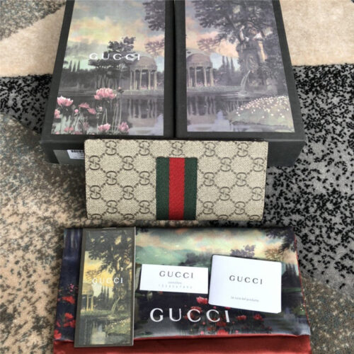 High Quality Luxury Canvas Mens Gucci Wallet