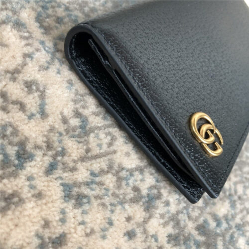 High Quality Luxury Gucci Mens Wallet Black product detail