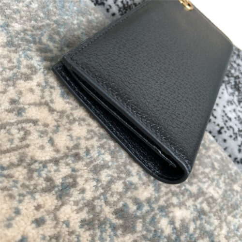 High Quality Luxury Gucci Mens Wallet Black product detail