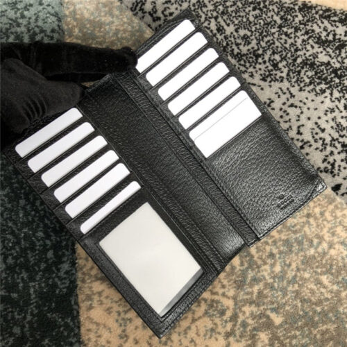 High Quality Luxury Gucci Mens Wallet Black product detail