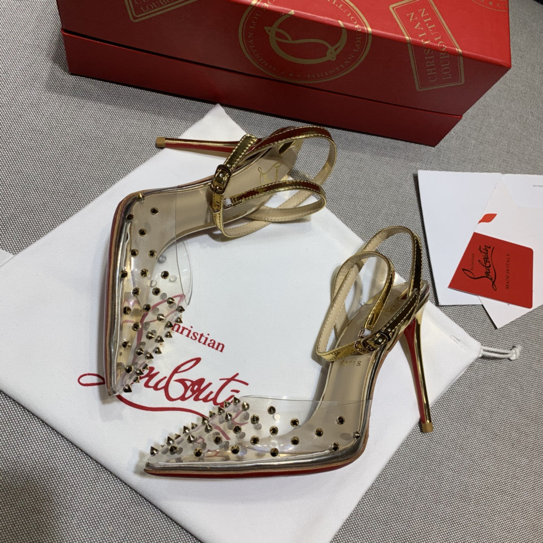 High Quality Luxury Christian Louboutin Stud Sandals