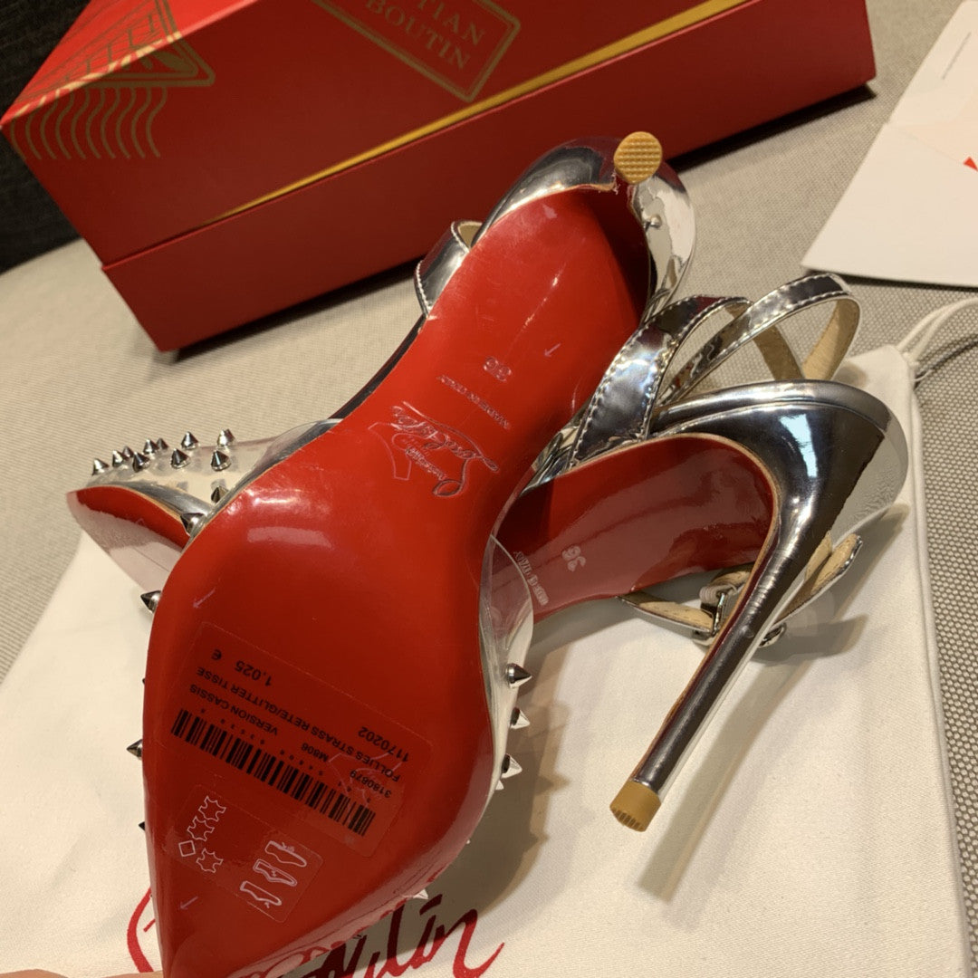 High Quality Luxury Christian Louboutin Stud Sandals – Style 51220 product detail
