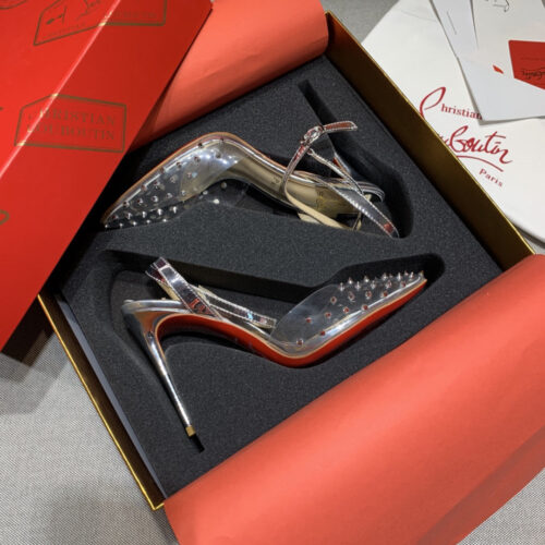 High Quality Luxury Christian Louboutin Stud Sandals – Style 51220 alternate view
