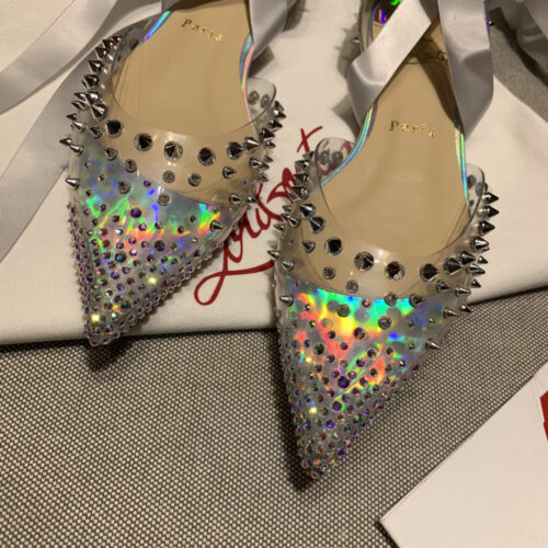 High Quality Luxury Christian Louboutin Stud Sandals – Style 80596 product detail