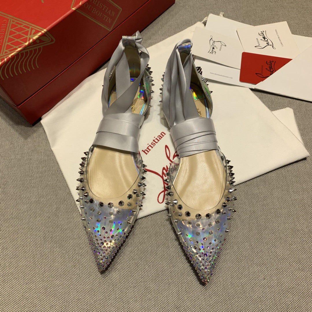 High Quality Luxury Christian Louboutin Stud Sandals – Style 80596 product detail