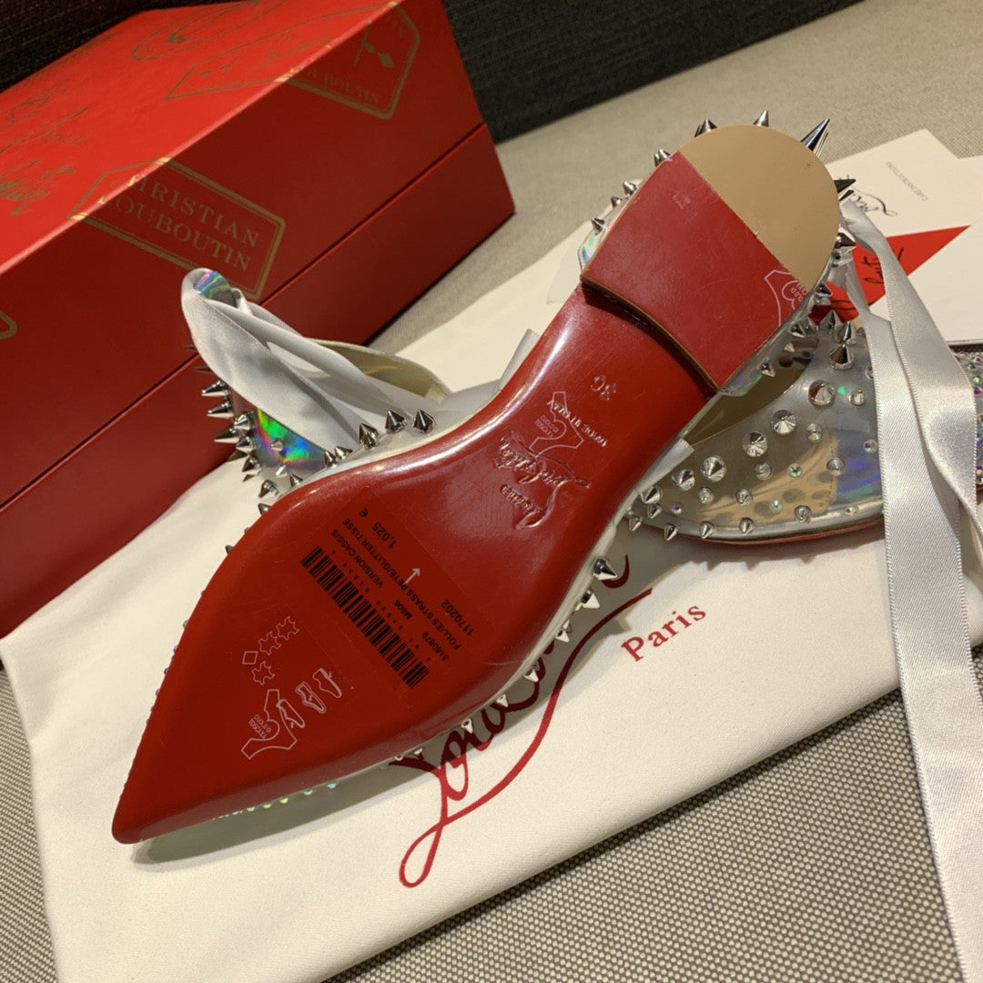 High Quality Luxury Christian Louboutin Stud Sandals – Style 80596 product detail