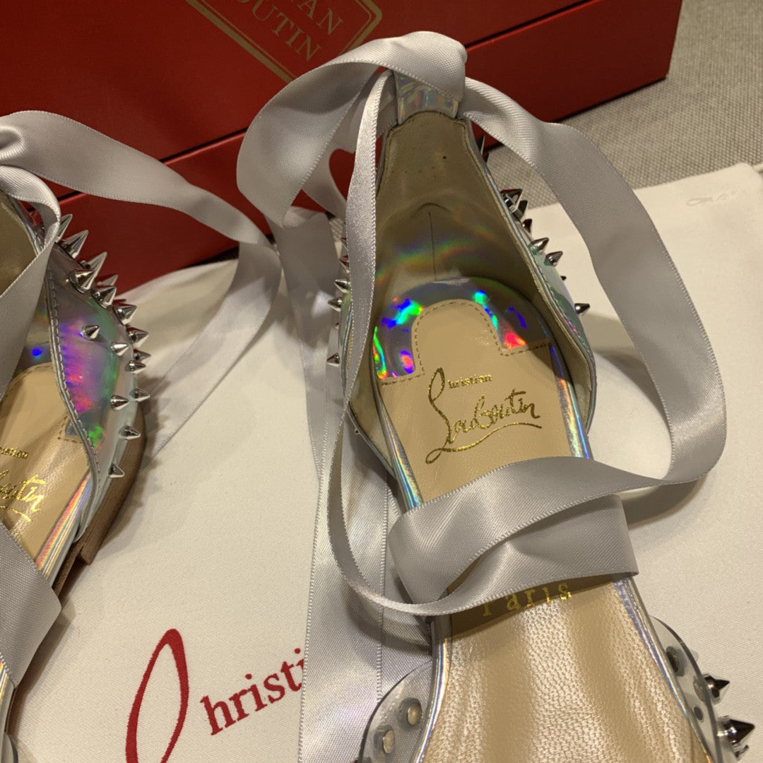 High Quality Luxury Christian Louboutin Stud Sandals – Style 80596 product detail