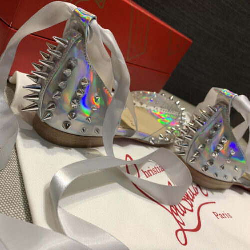 High Quality Luxury Christian Louboutin Stud Sandals – Style 80596 product detail