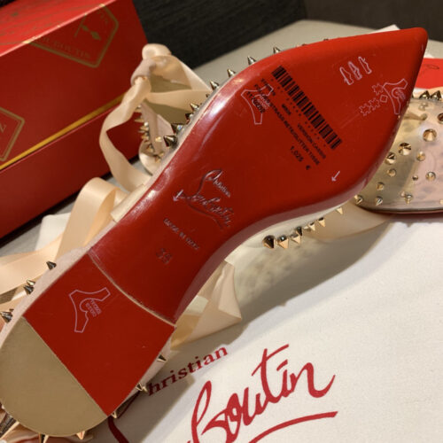 High Quality Luxury Christian Louboutin Stud Sandals – Style 75508 product detail