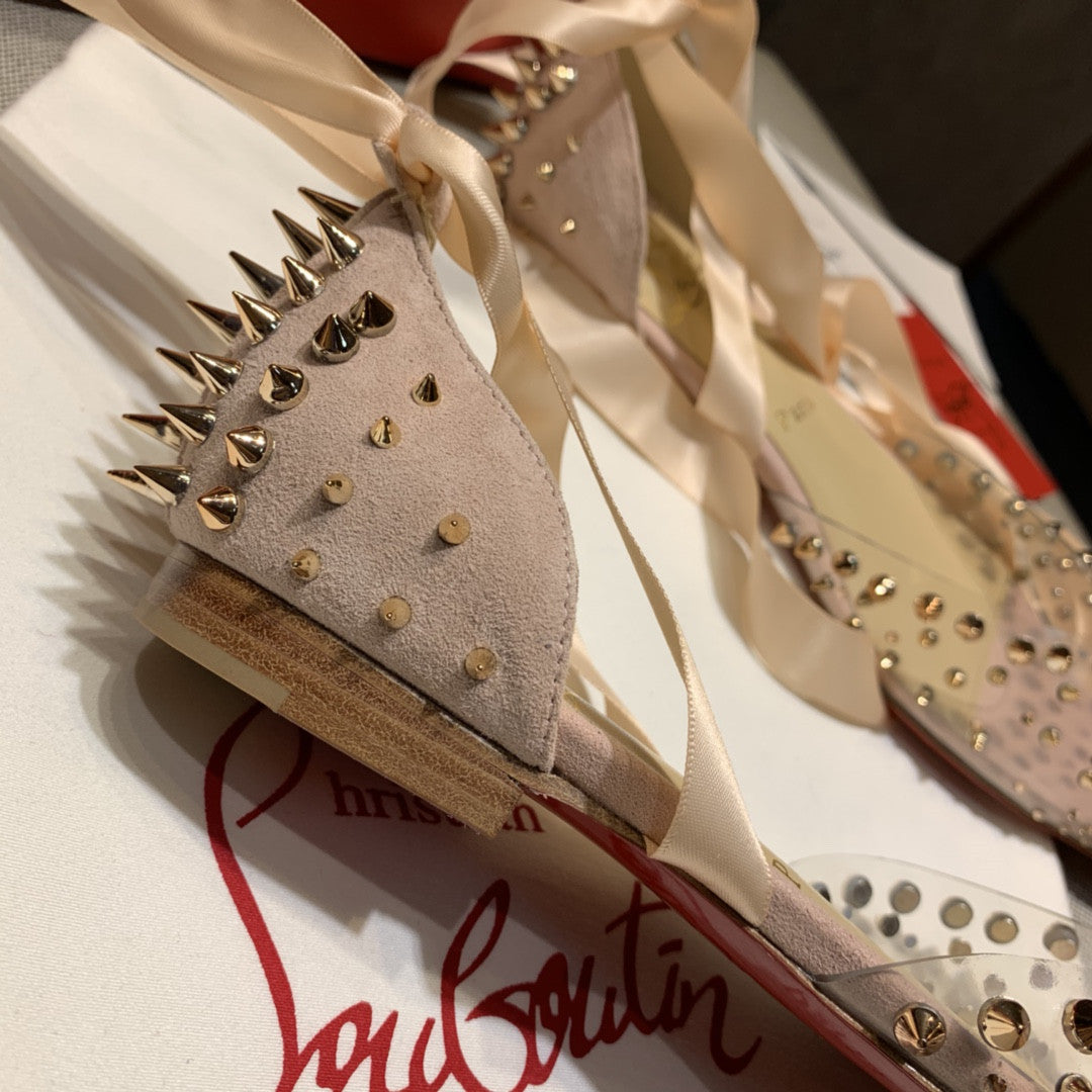 High Quality Luxury Christian Louboutin Stud Sandals – Style 75508 product detail