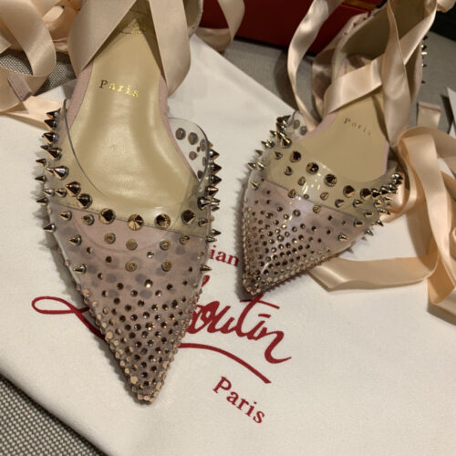 High Quality Luxury Christian Louboutin Stud Sandals – Style 75508 product detail