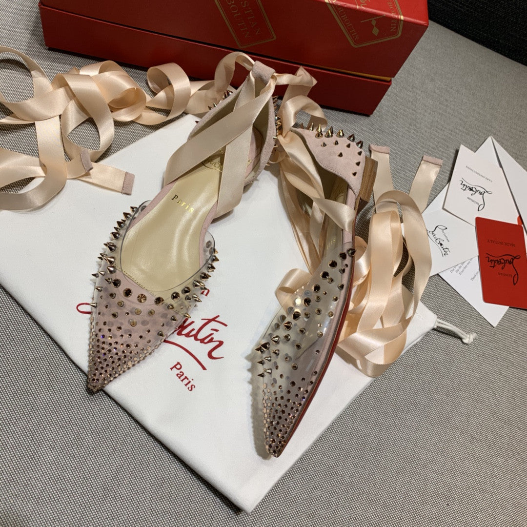 High Quality Luxury Christian Louboutin Stud Sandals – Style 75508 product detail