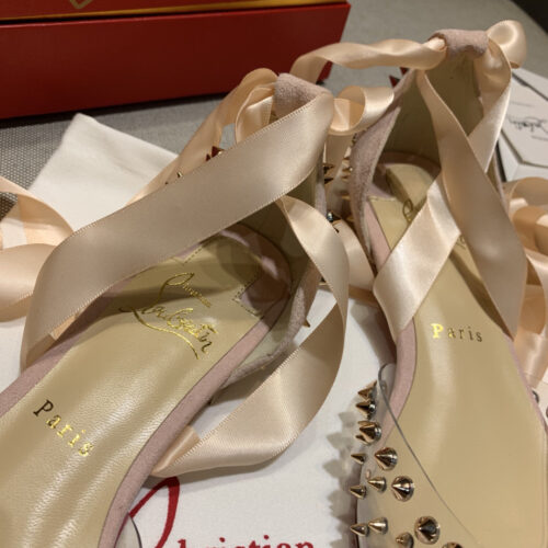 High Quality Luxury Christian Louboutin Stud Sandals – Style 75508 product detail