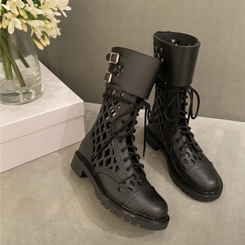 High Quality Luxury Dior Cutout Boots alternate view