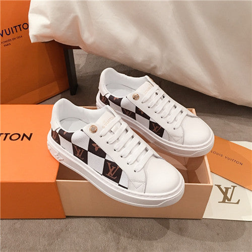 High Quality Luxury Louis Vuitton Time Out Sneakers – Style 38563