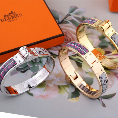 High Quality Luxury Hermes Leaf Hinge Bracelet product detail