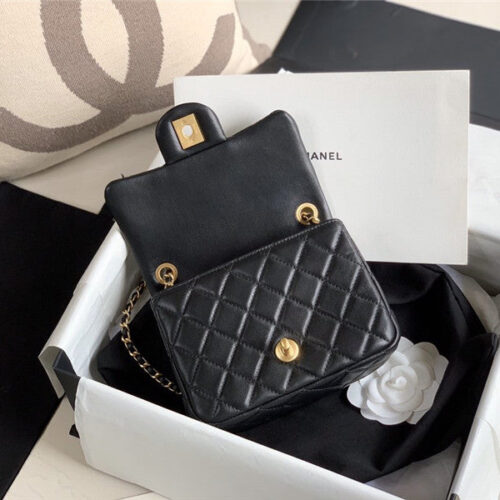 High Quality Luxury Chanel Bead Chain Bag – Style 46986 alternate view