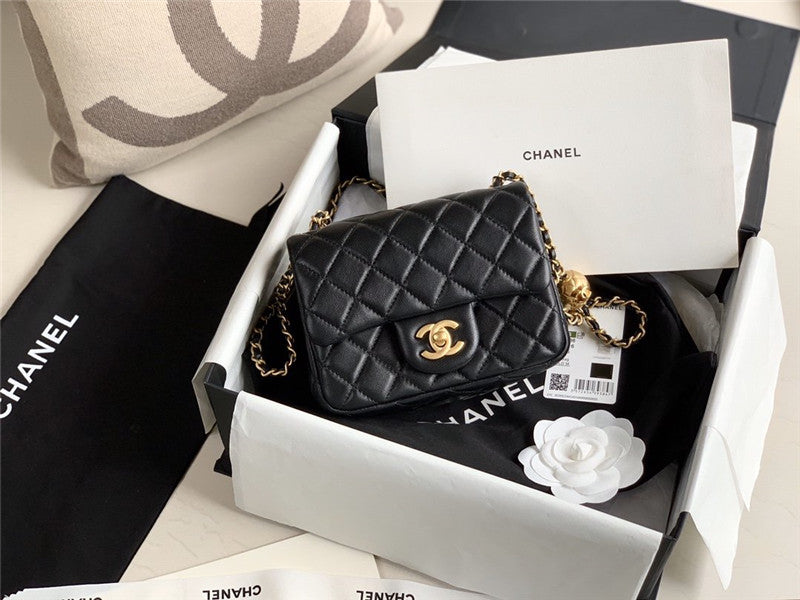High Quality Luxury Chanel Bead Chain Bag – Style 46986