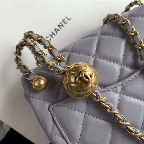 High Quality Luxury Chanel Bead Chain Bag – Style 46984 alternate view