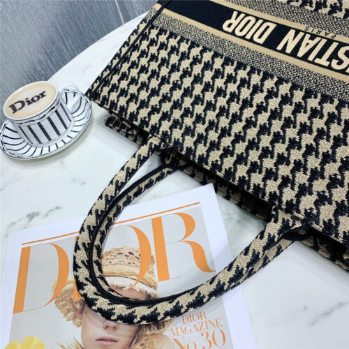 High Quality Luxury Dior Book Tote Canvas Handbag product detail