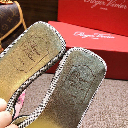 High Quality Luxury Vivier Loves Paris Mules Slipper – Style 90004 product detail