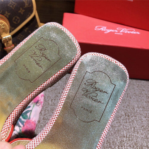 High Quality Luxury Vivier Loves Paris Mules Slipper product detail