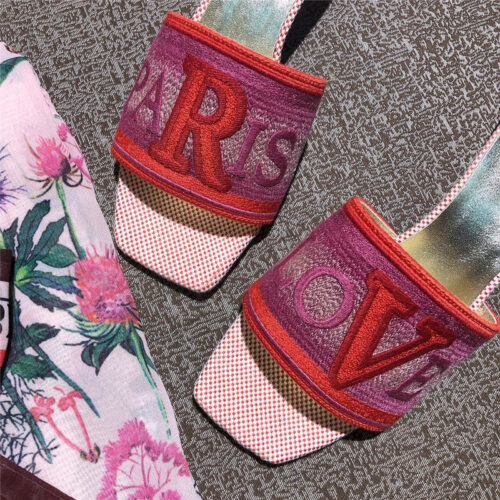 High Quality Luxury Vivier Loves Paris Mules product detail