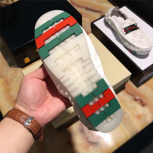High Quality Luxury Gucci Mens Casual Shoes Sneakers White product detail