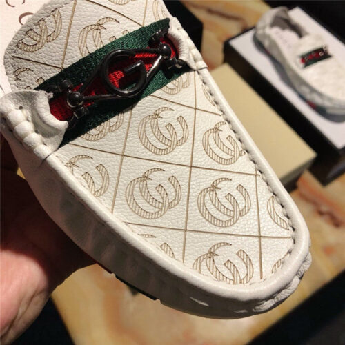 High Quality Luxury Gucci Mens Casual Shoes Sneakers White product detail