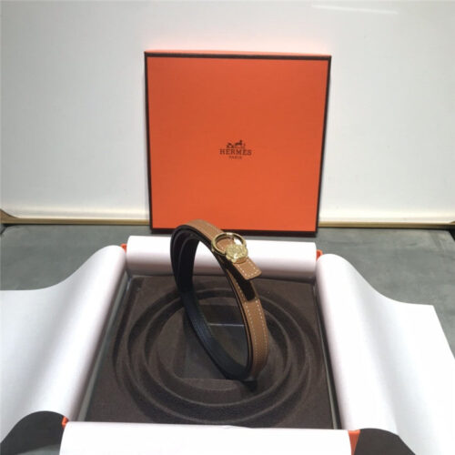 High Quality Luxury Hermes Belt Women Brown product detail