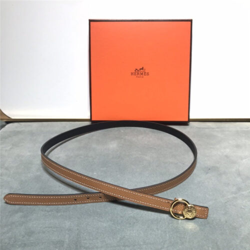 High Quality Luxury Hermes Belt Women Brown product detail
